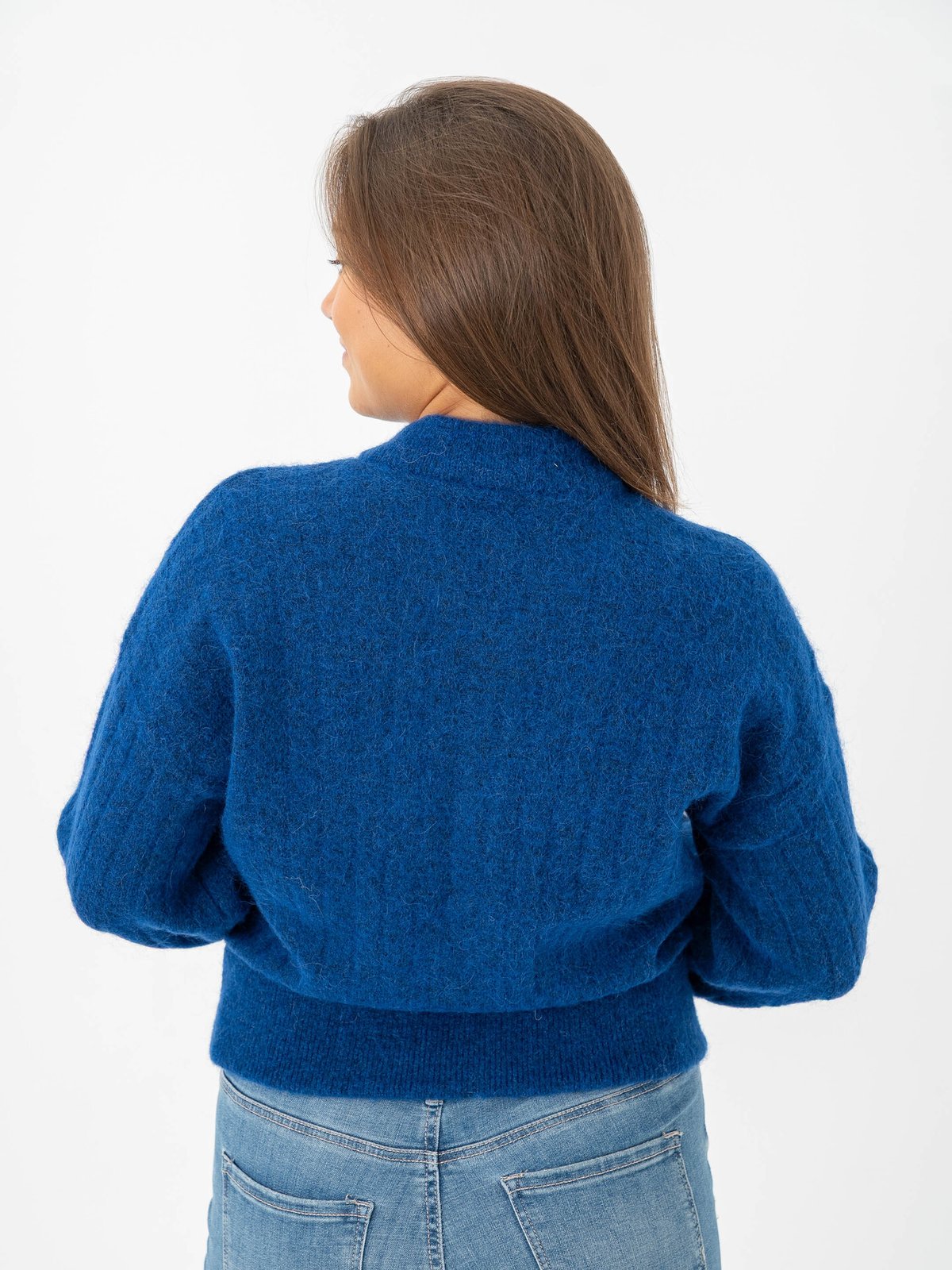 MSCH Copenhagen Jin Nenaya Zip Cardigan Sodalite Blue