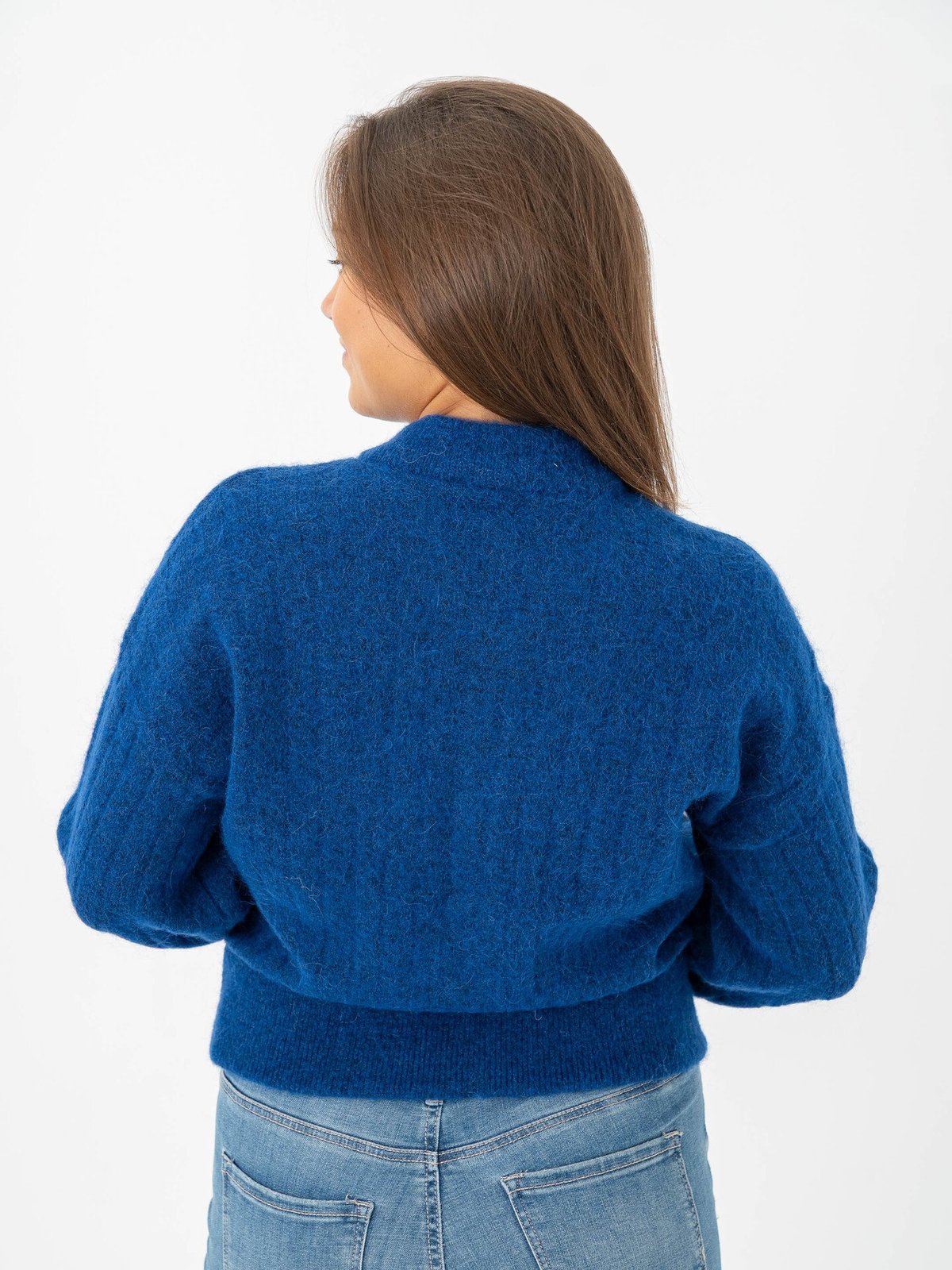 MSCH Copenhagen Jin Nenaya Zip Cardigan Sodalite Blue