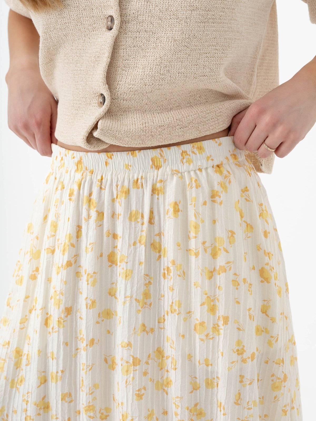 MSCH Copenhagen Falisha High Waist Skirt Sundress Flower
