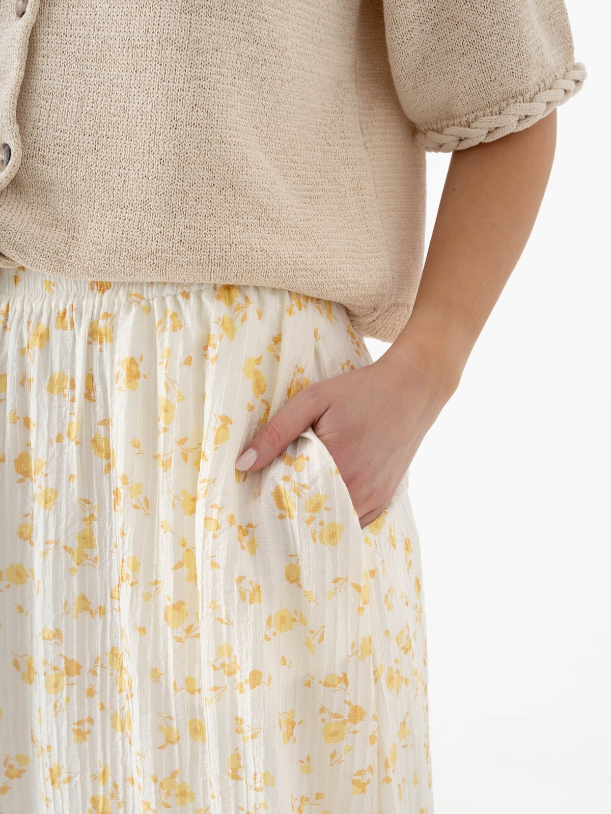 MSCH Copenhagen Falisha High Waist Skirt Sundress Flower