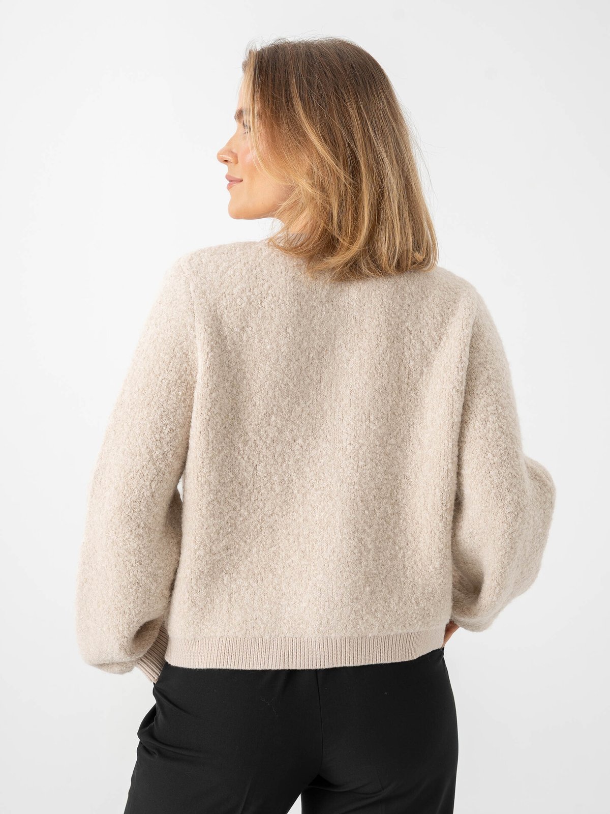 MSCH Copenhagen Nerida Knit Jacket Oatmeal