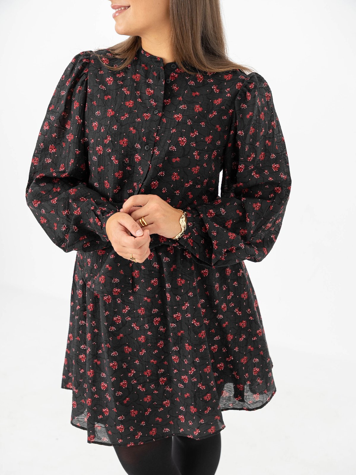 MSCH Copenhagen Nancy Shirt Syrah Flower