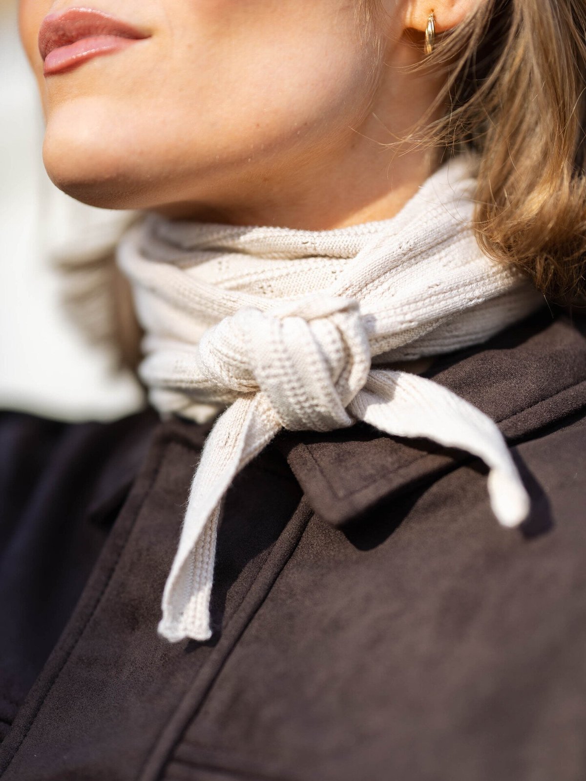 MSCH Copenhagen Isabis Scarf Oatmel