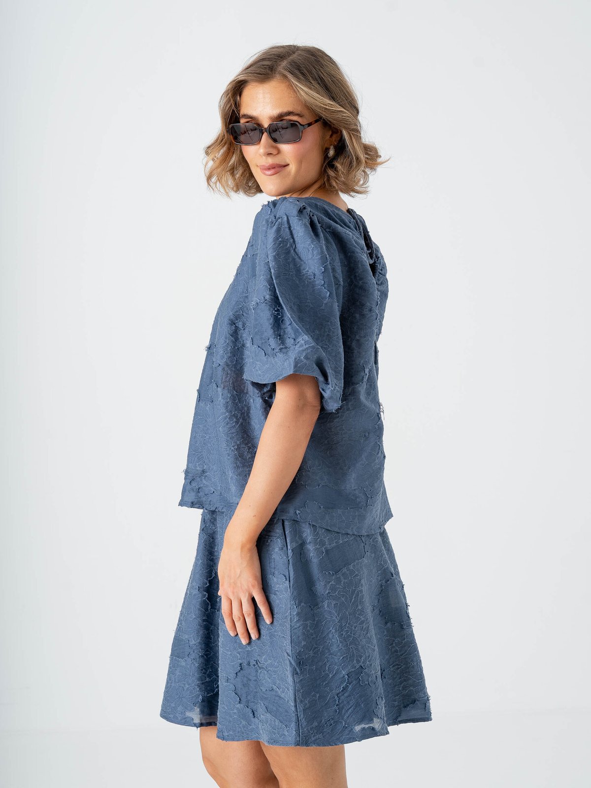 MSCH Copenhagen Orkidea 2/4 Top Vintage Indigo