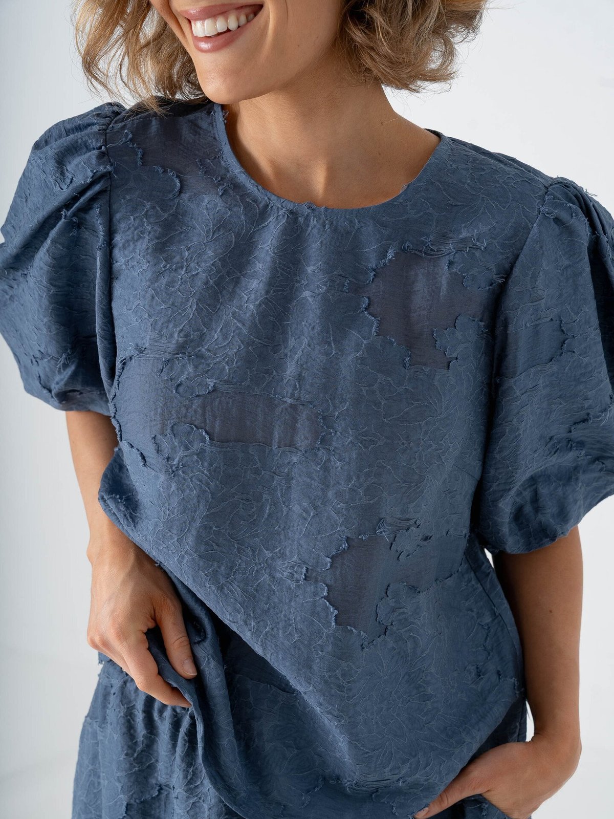MSCH Copenhagen Orkidea 2/4 Top Vintage Indigo