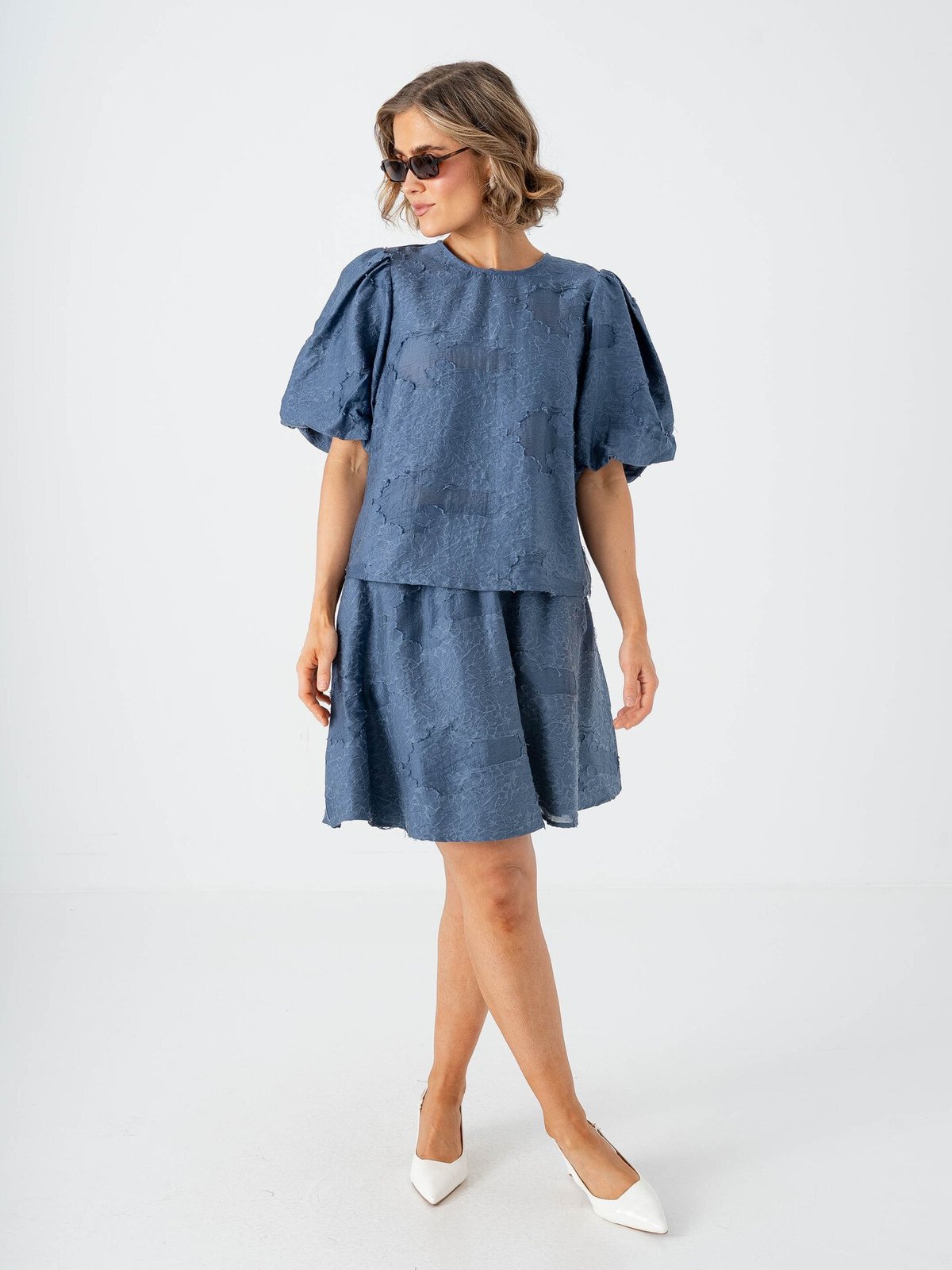 MSCH Copenhagen Orkidea 2/4 Top Vintage Indigo