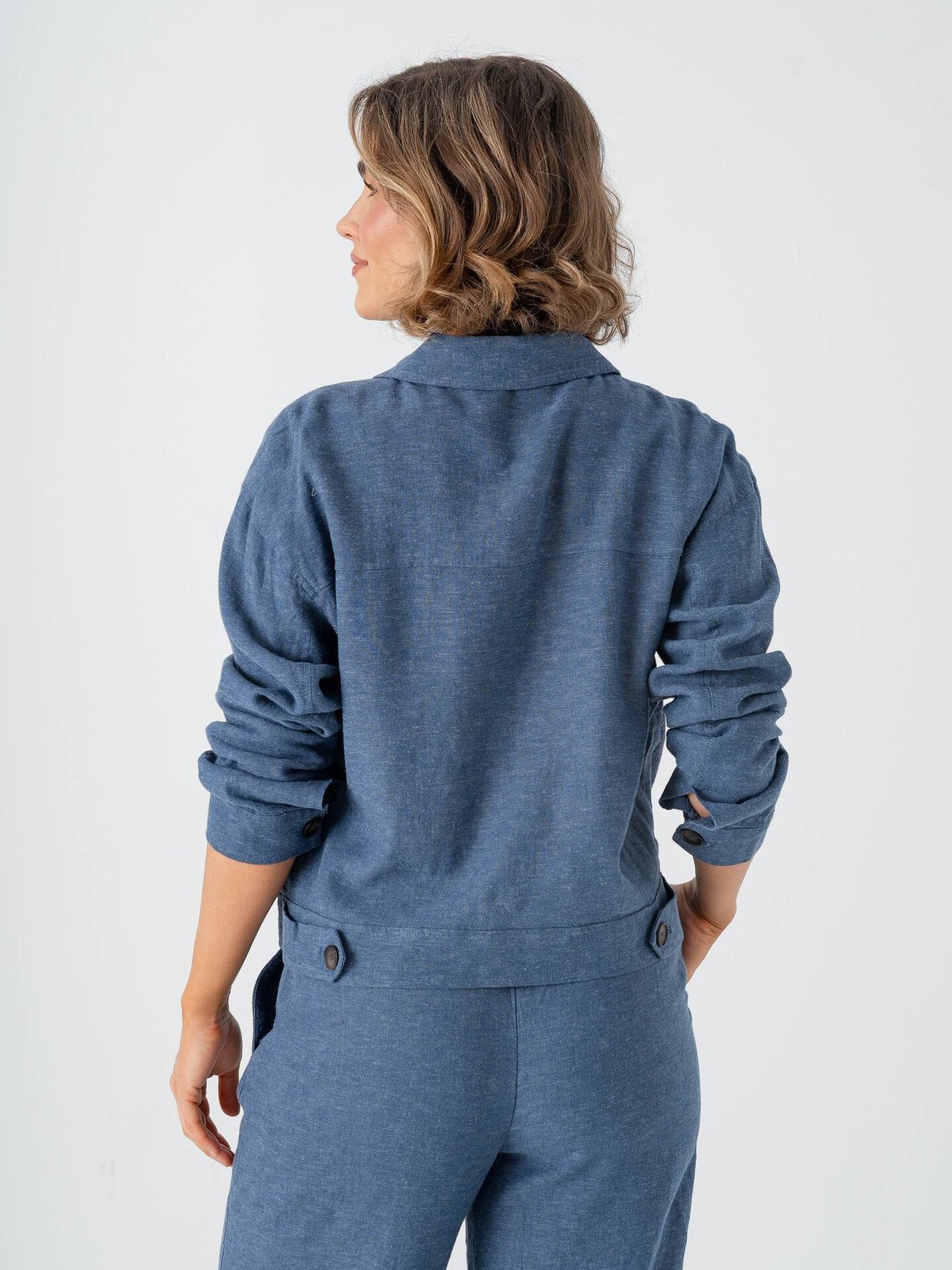 MSCH Copenhagen Viana Ginia Jacket V Indigo Melange