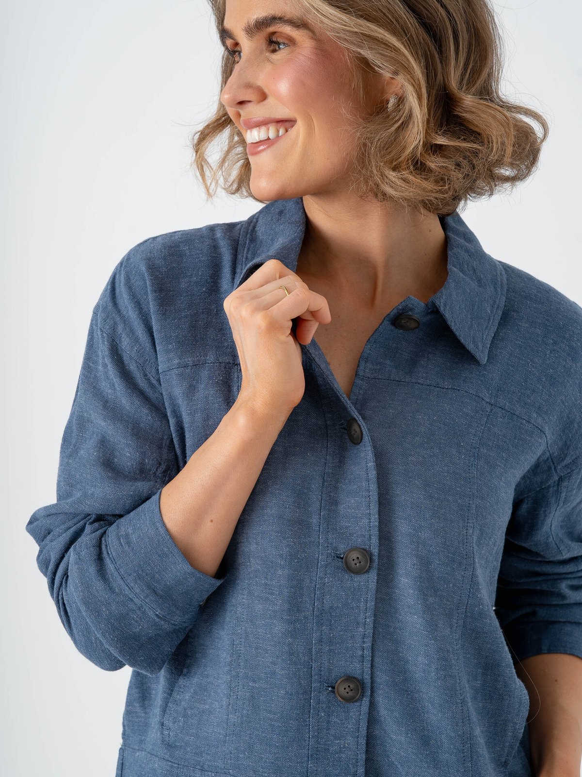 MSCH Copenhagen Viana Ginia Jacket V Indigo Melange