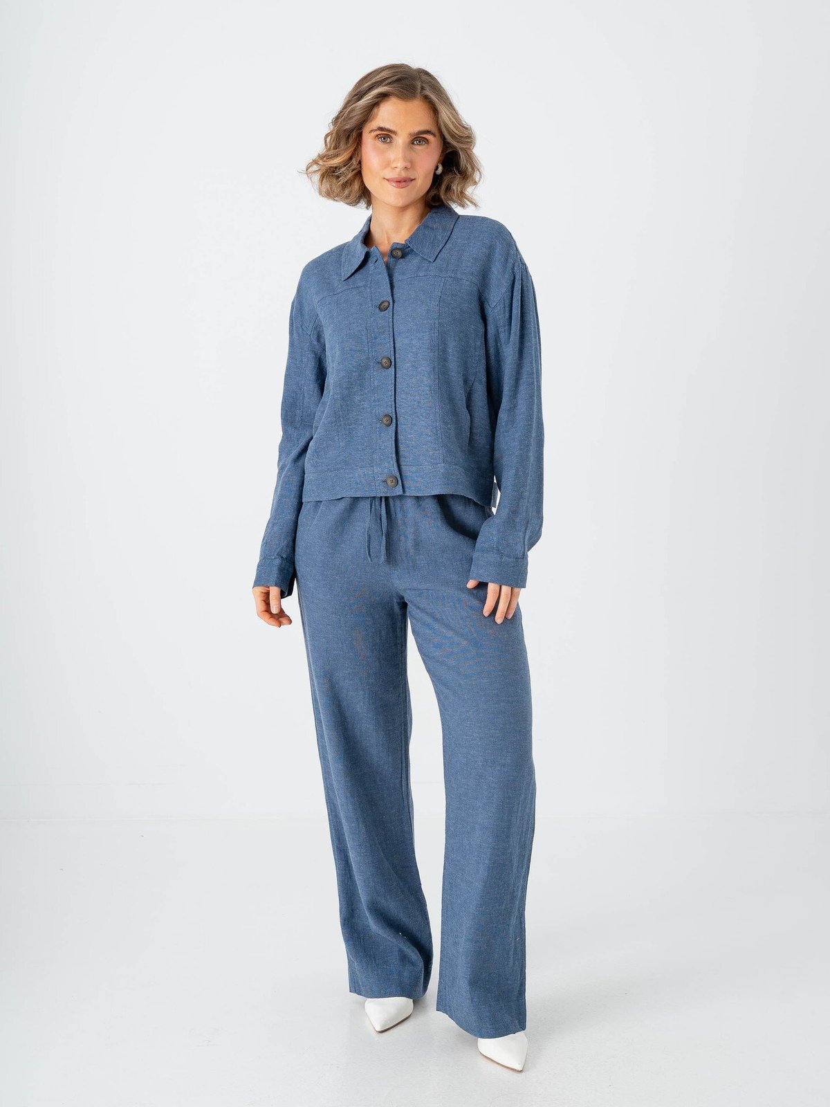 MSCH Copenhagen Viana Ginia Jacket V Indigo Melange