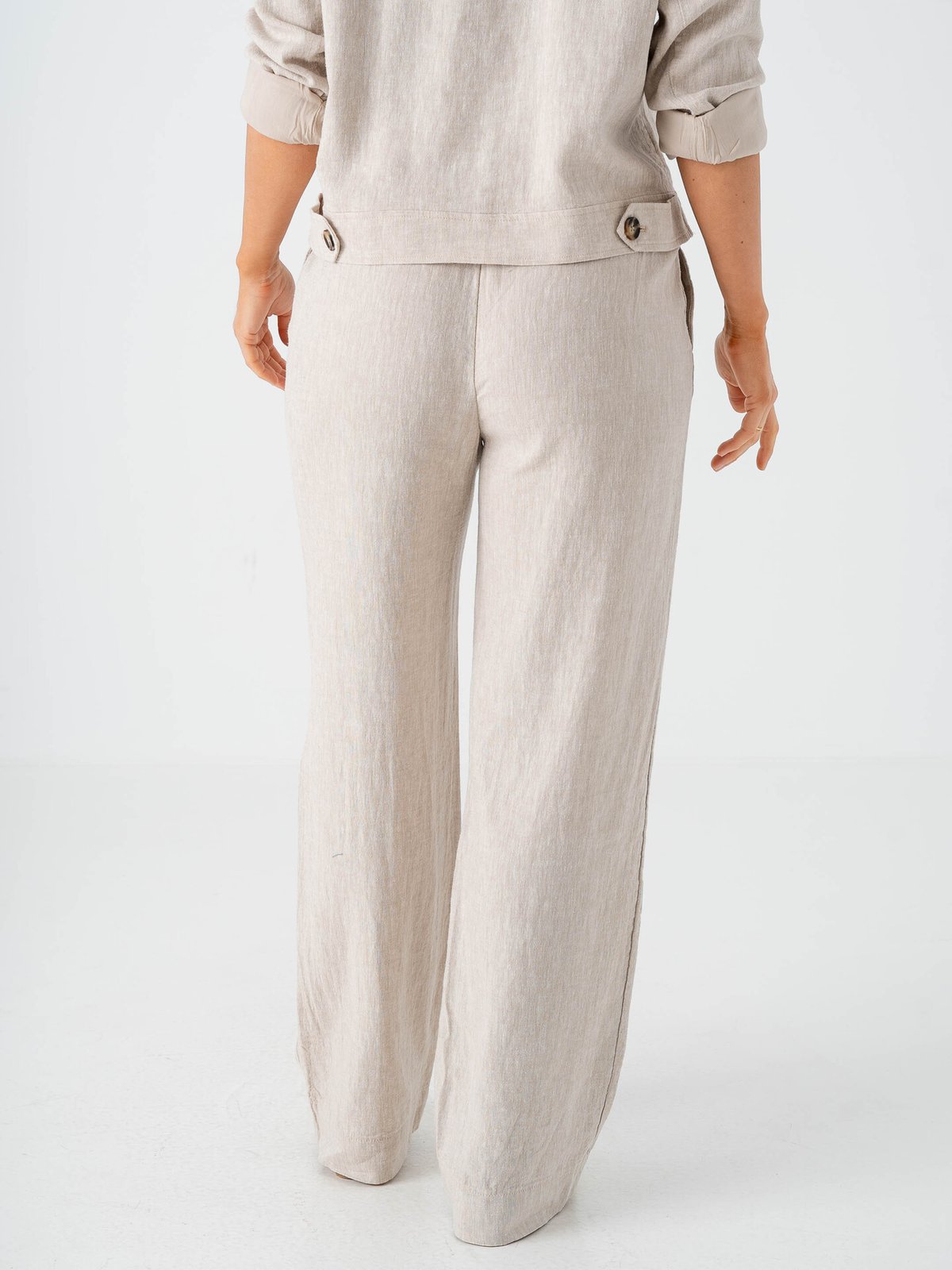 MSCH Copenhagen Viana Ginia Pants Sand Melange