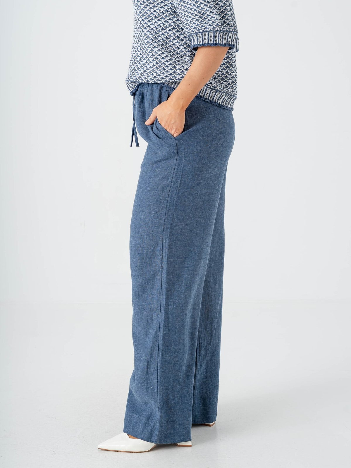 MSCH Copenhagen Viana Ginia Pants V Indigo Melange