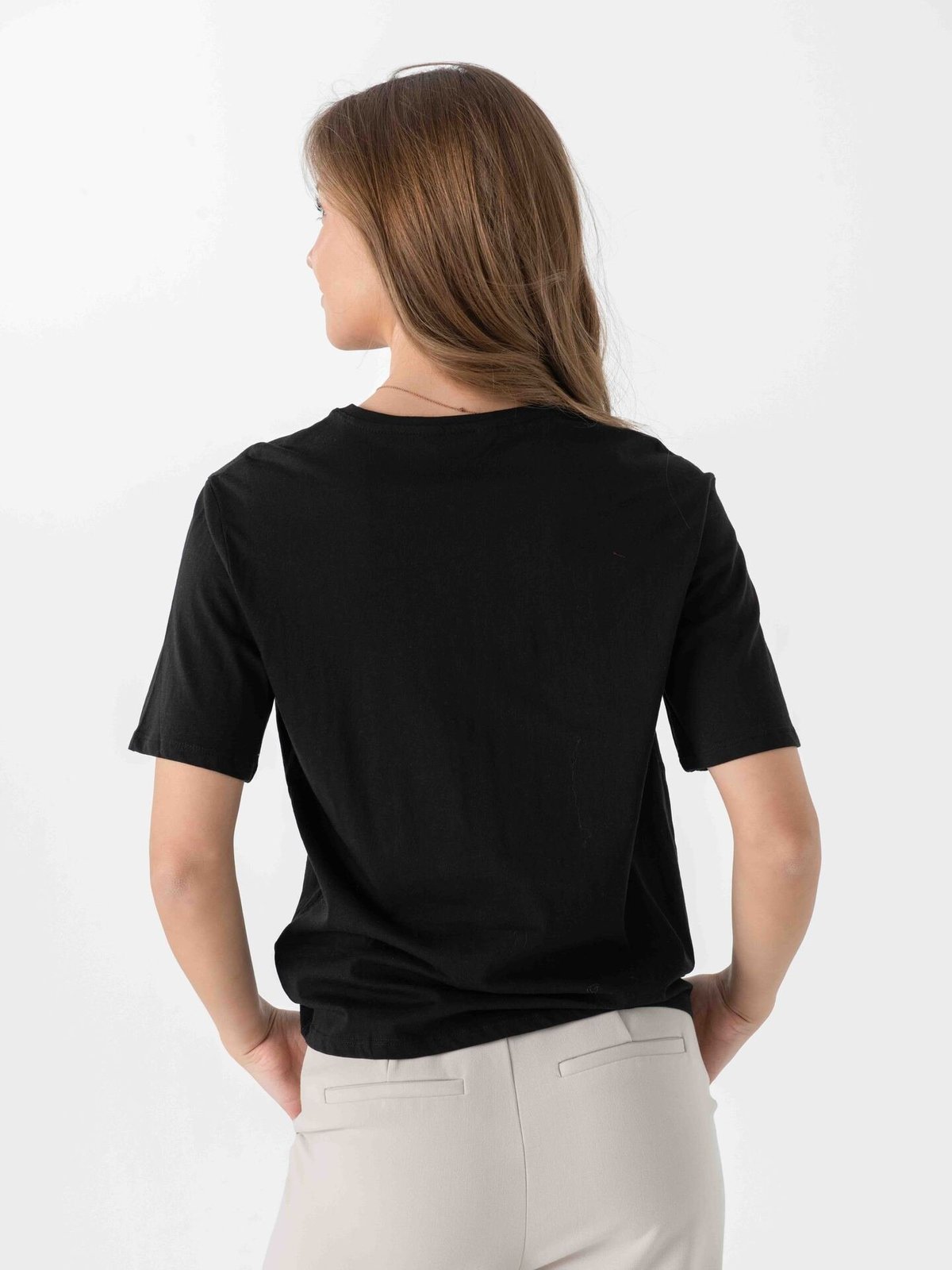 MSCH Copenhagen Theana Organic Icon Logo Tee Black / White