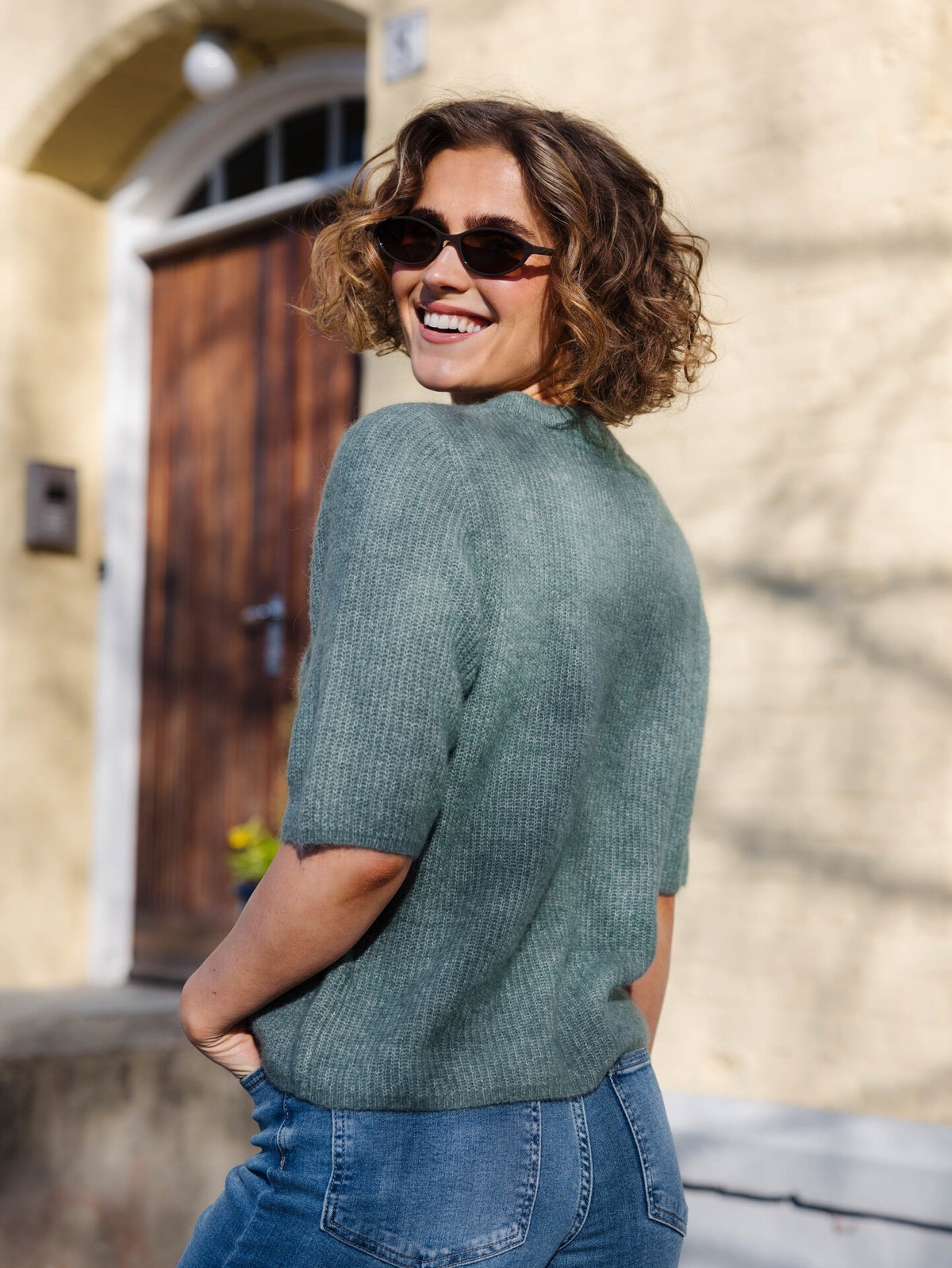 MSCH Copenhagen Jinie Hope 2/4 Cardigan Laurel W Melange