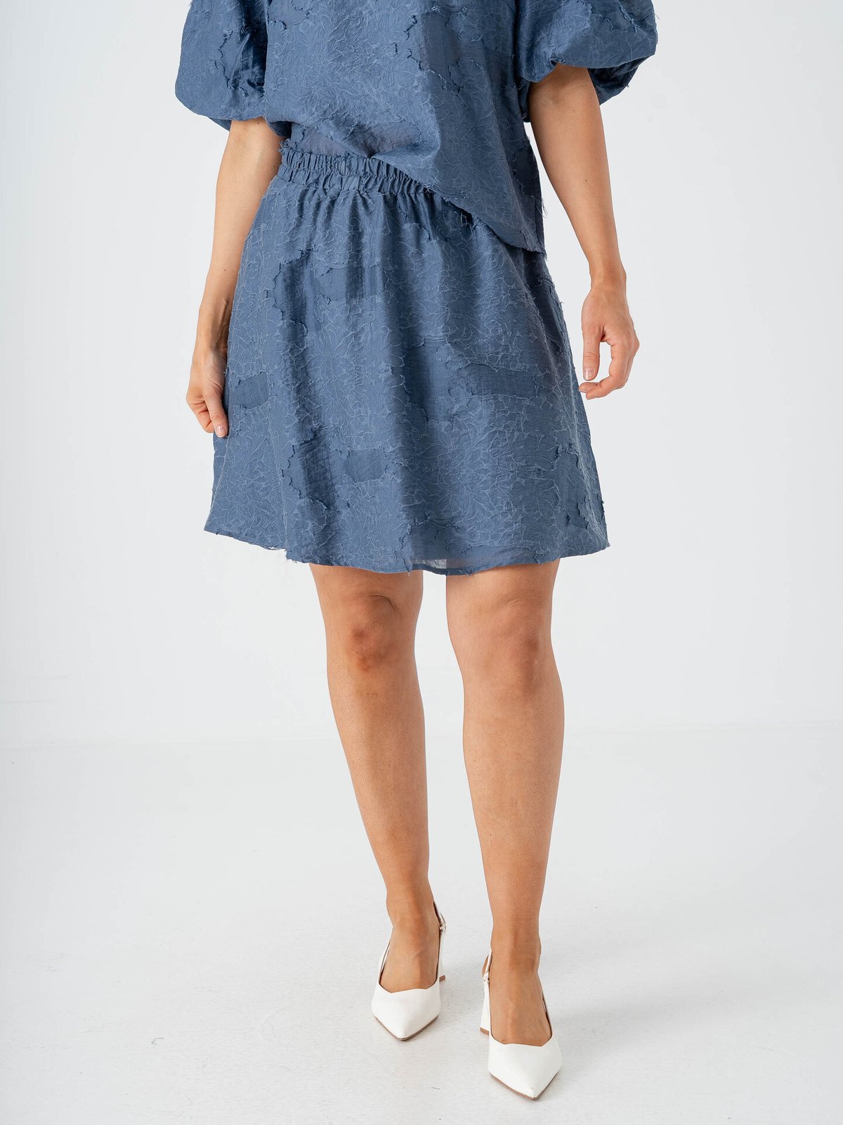 MSCH Copenhagen Orkidea Skirt Vintage Indigo