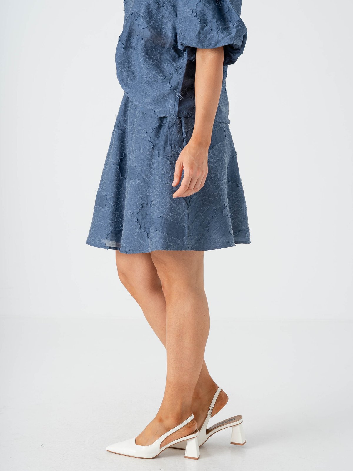 MSCH Copenhagen Orkidea Skirt Vintage Indigo