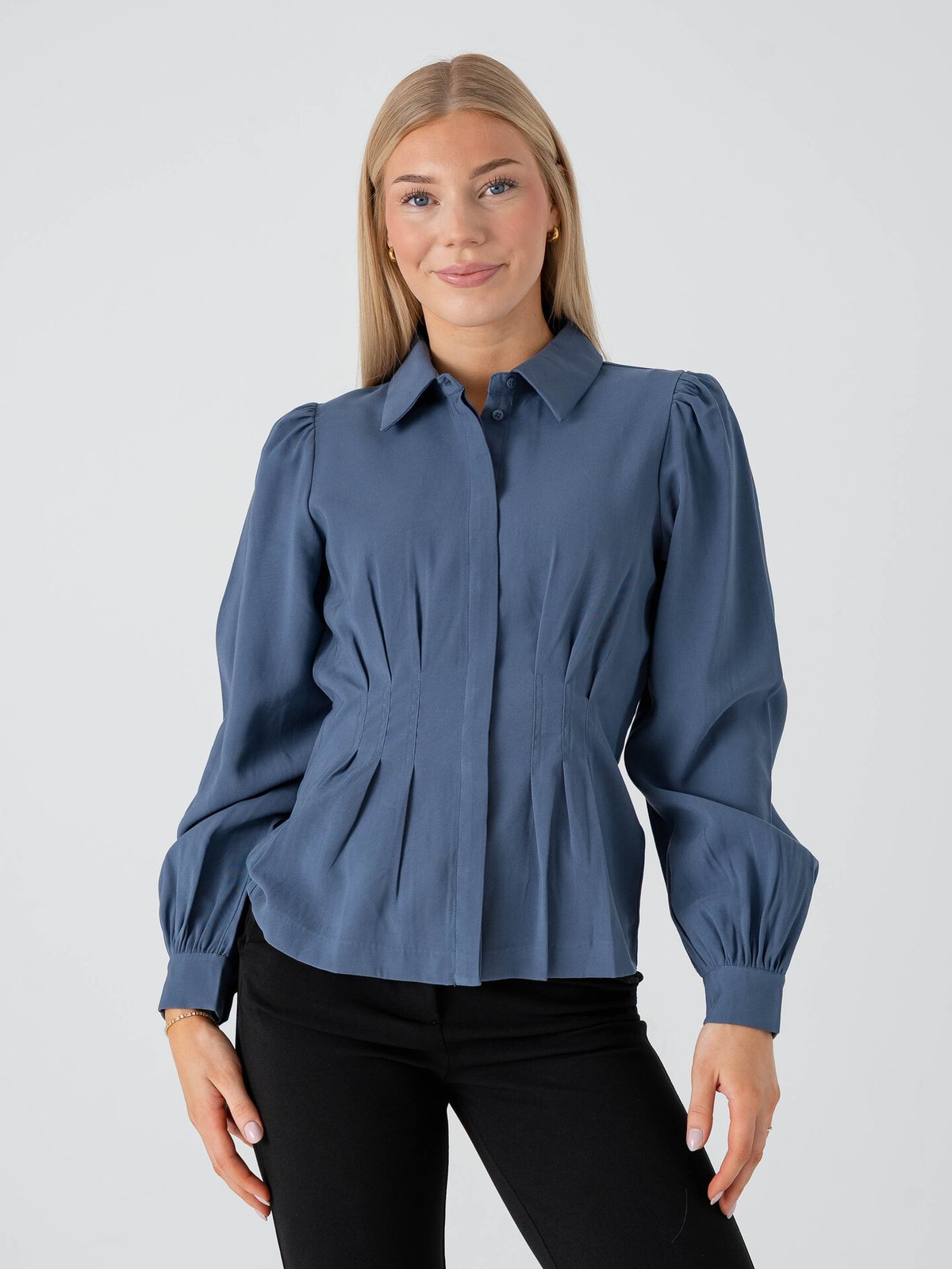 MSCH Copenhagen Elsa Asana Shirt Vintage Indigo