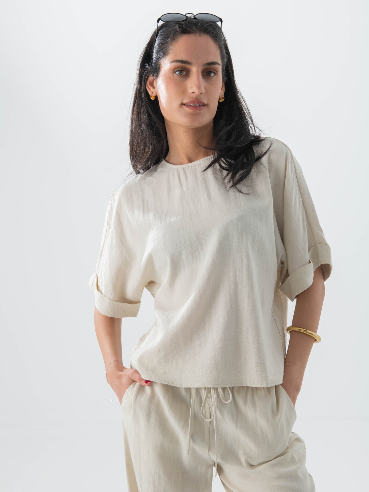 MSCH Copenhagen Daria 2/4 Top Sand Melange