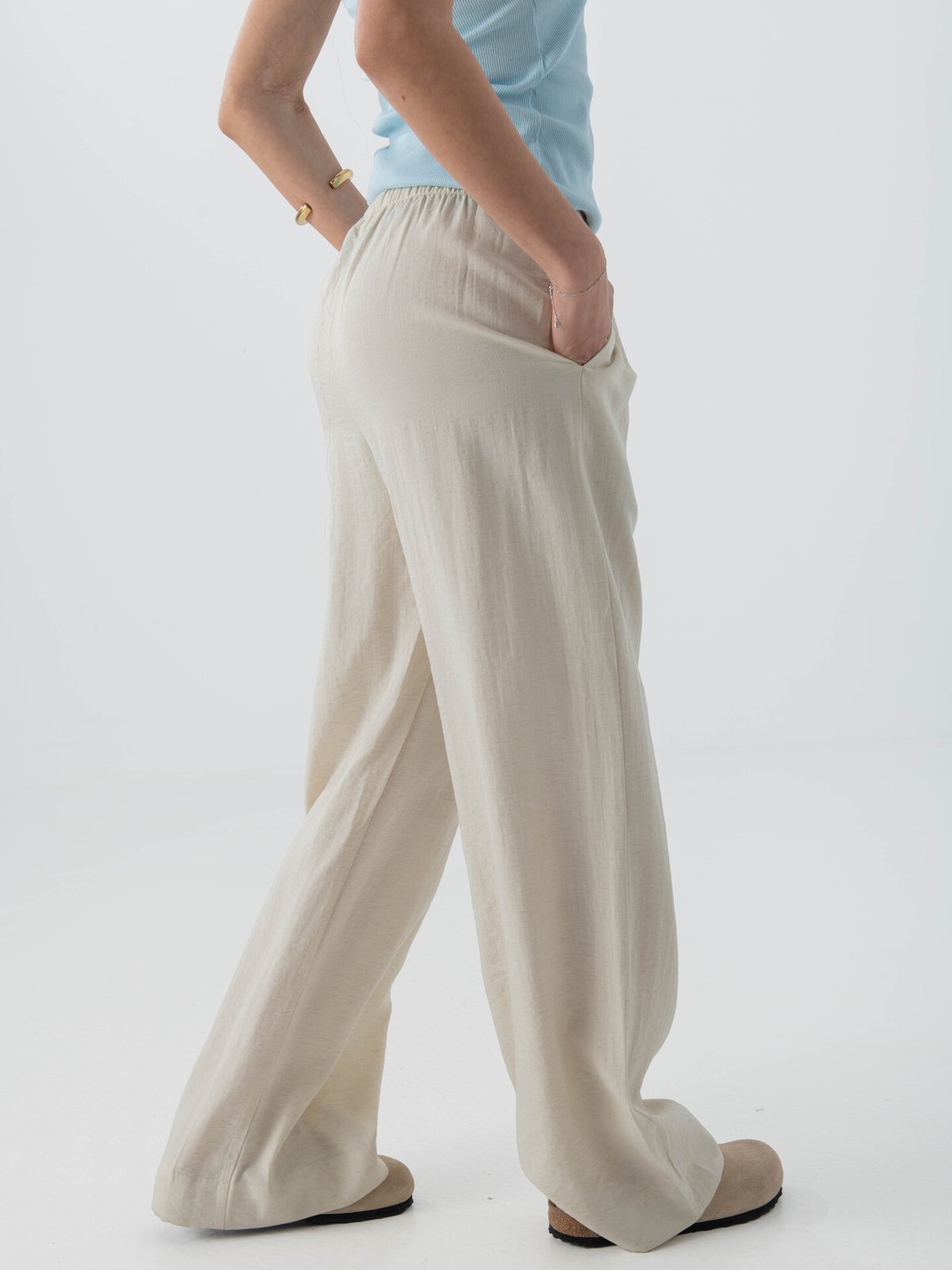 MSCH Copenhagen Daria Pants Sand Melange