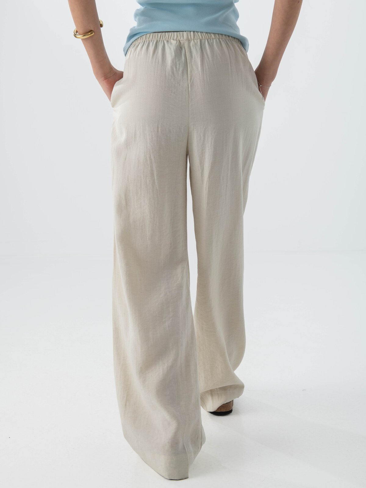 MSCH Copenhagen Daria Pants Sand Melange