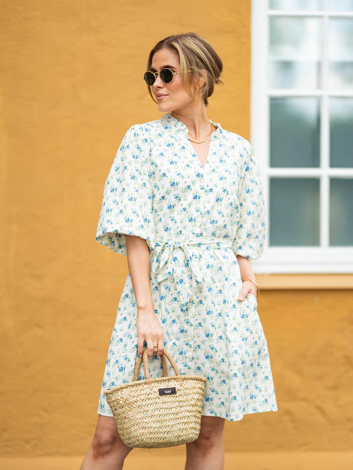 MSCH Copenhagen Solfried 2/4 Dress Marina Flower