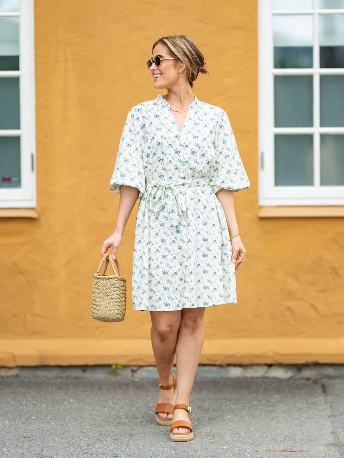 MSCH Copenhagen Solfried 2/4 Dress Marina Flower