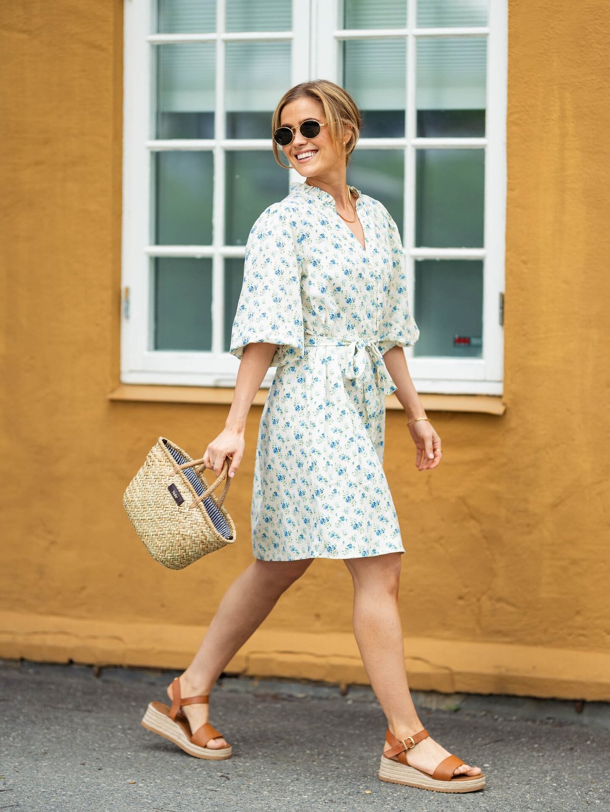 MSCH Copenhagen Solfried 2/4 Dress Marina Flower