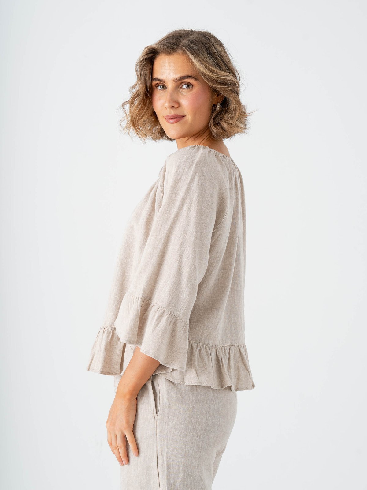 MSCH Copenhagen Viana Ginia 2/4 Top Sand Melange