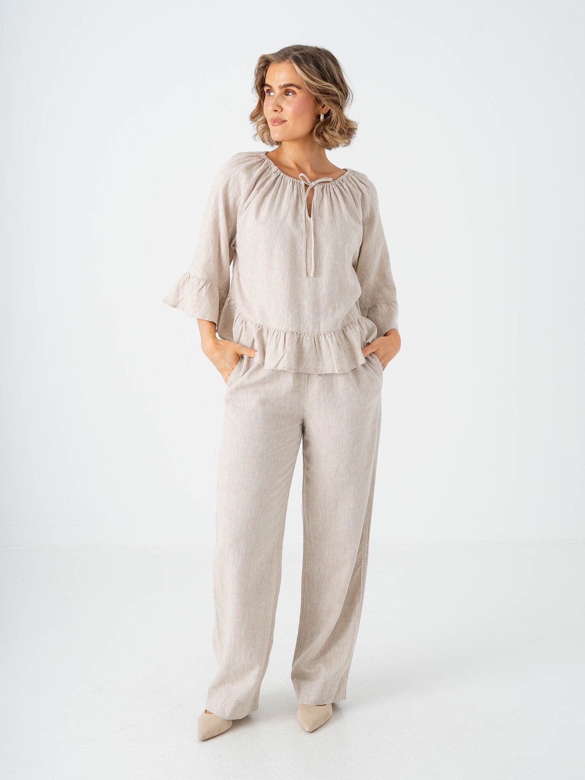 MSCH Copenhagen Viana Ginia 2/4 Top Sand Melange