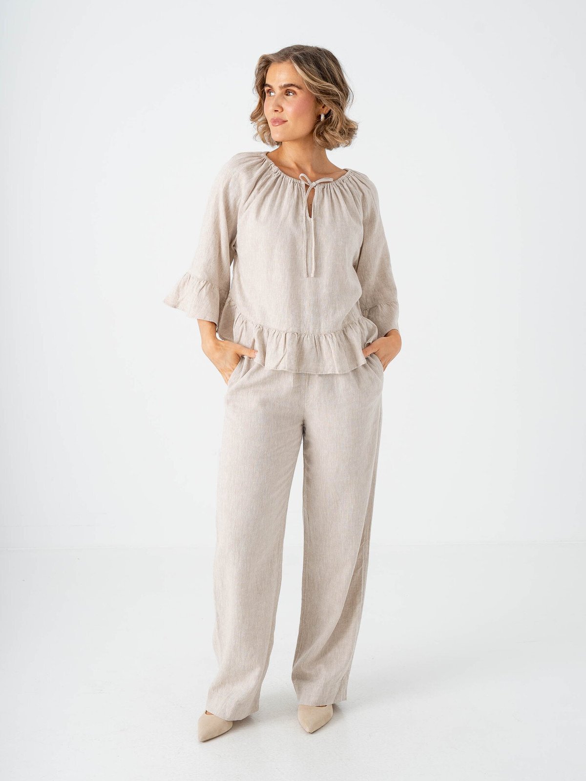 MSCH Copenhagen Viana Ginia 2/4 Top Sand Melange