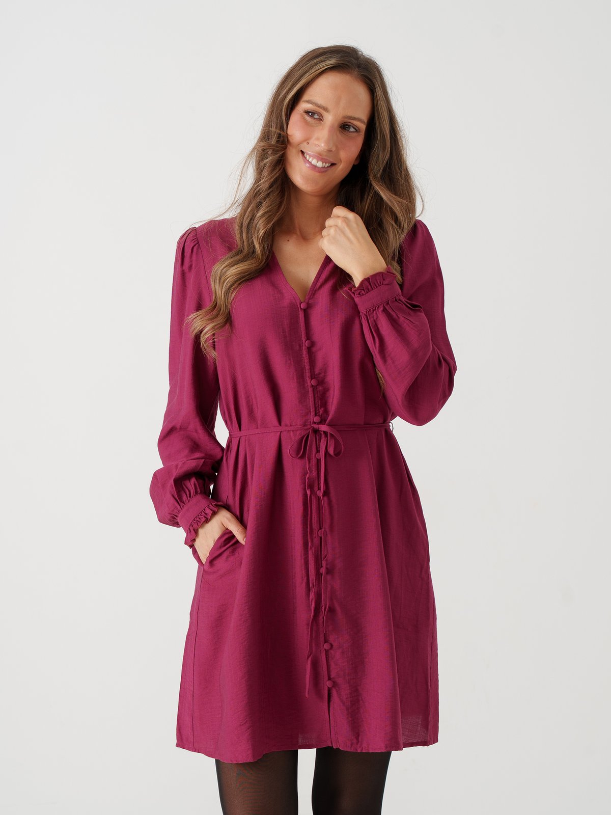MSCH Copenhagen Myla Peninna Dress Rhododendron