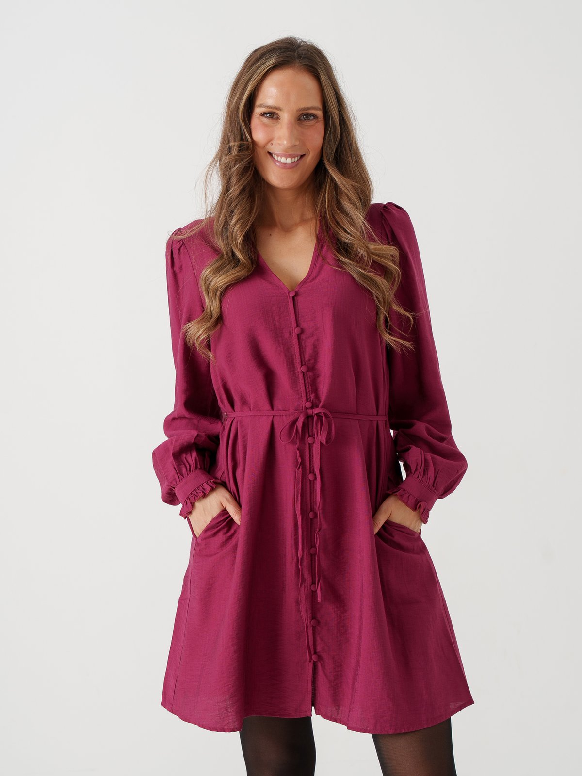 MSCH Copenhagen Myla Peninna Dress Rhododendron