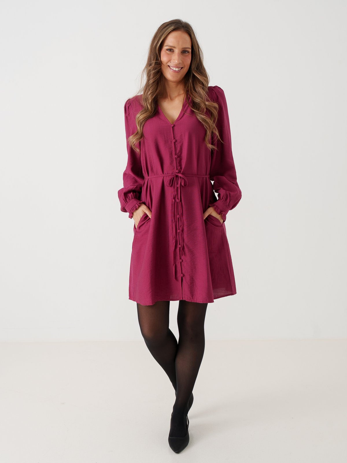MSCH Copenhagen Myla Peninna Dress Rhododendron
