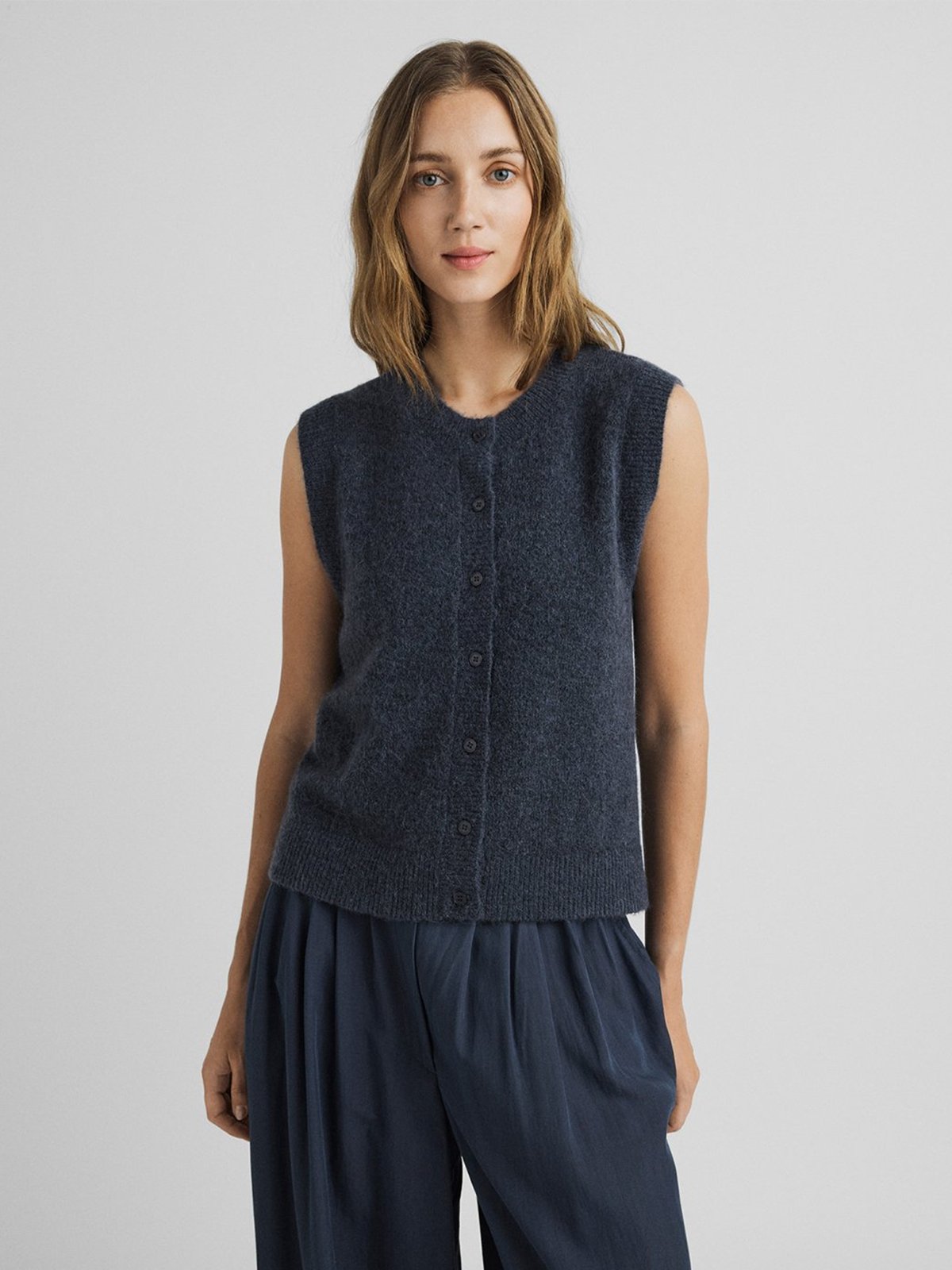 MSCH Copenhagen Bondie Hope Vest India Ink Melange