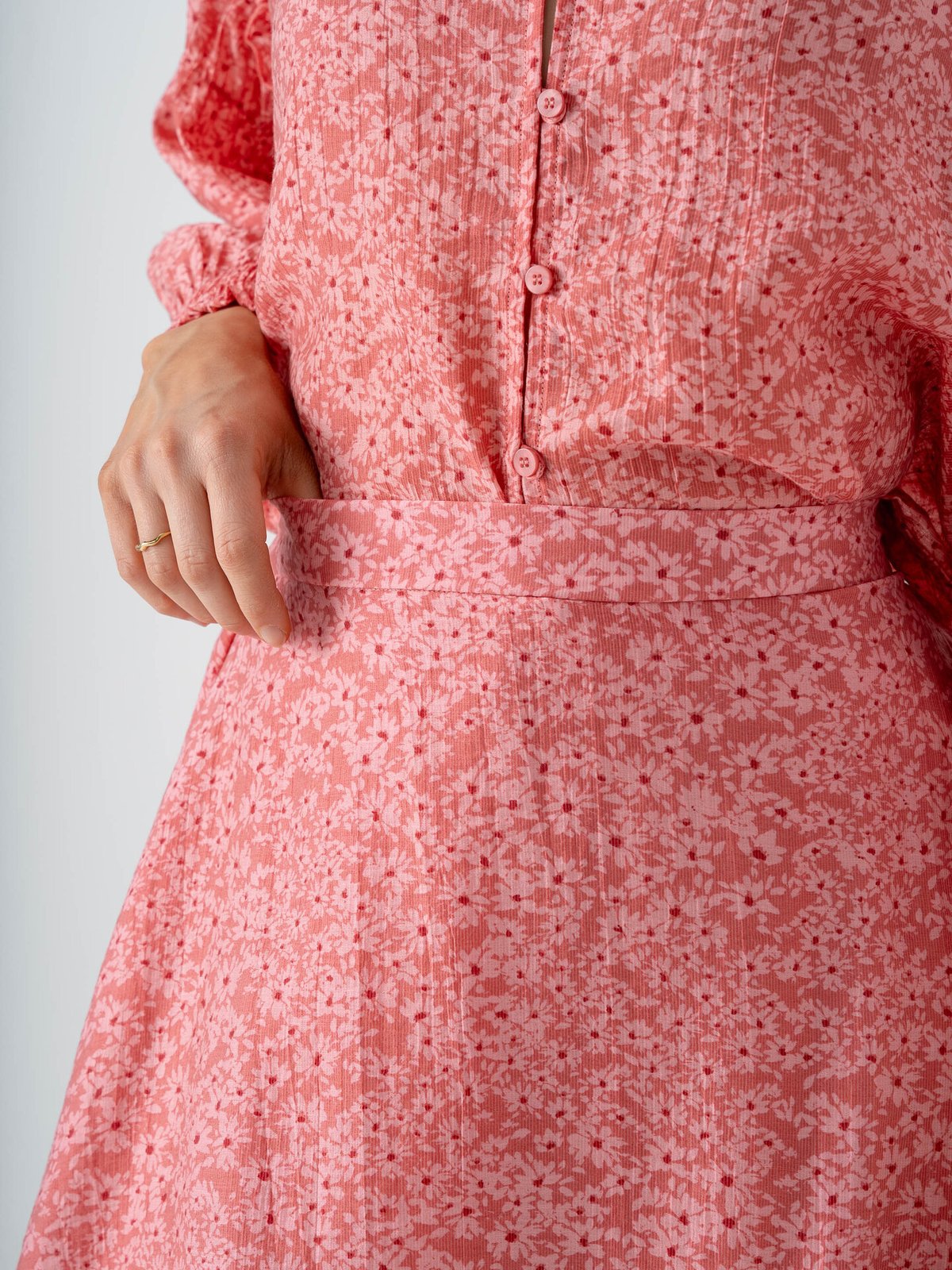 MSCH Copenhagen Seraphina High Waist Skirt F Rose Flower