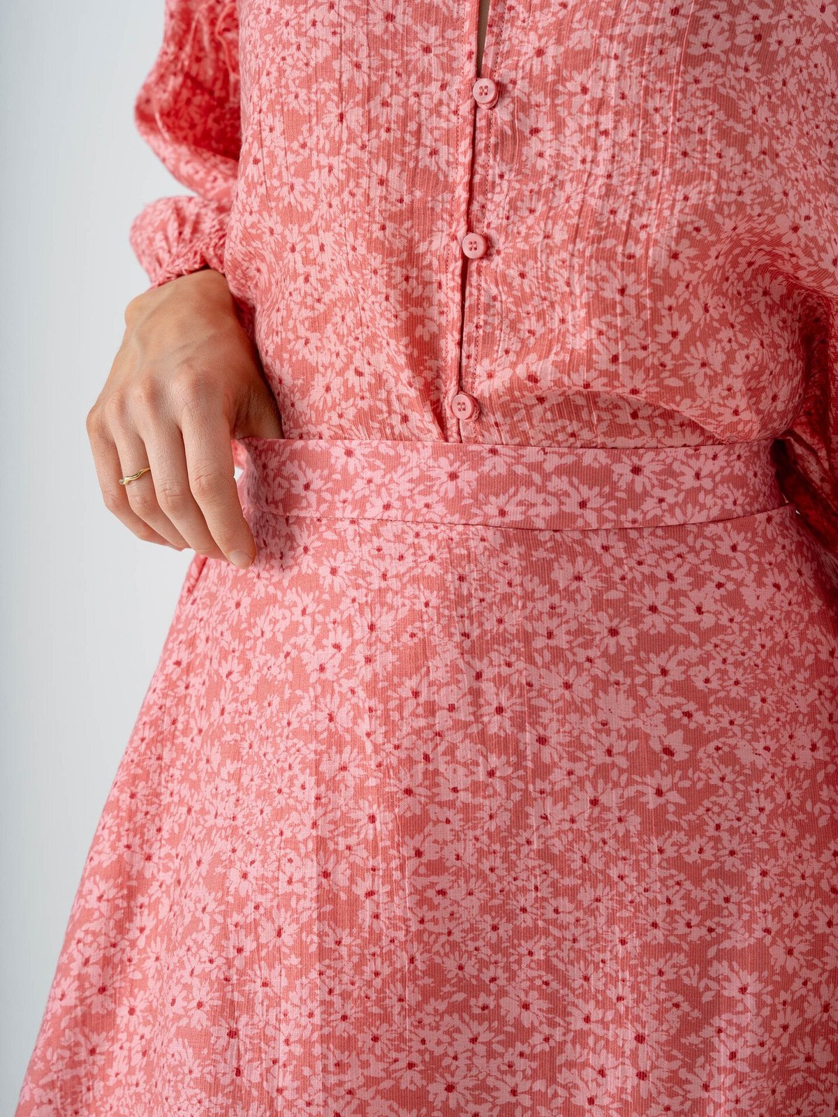 MSCH Copenhagen Seraphina High Waist Skirt F Rose Flower