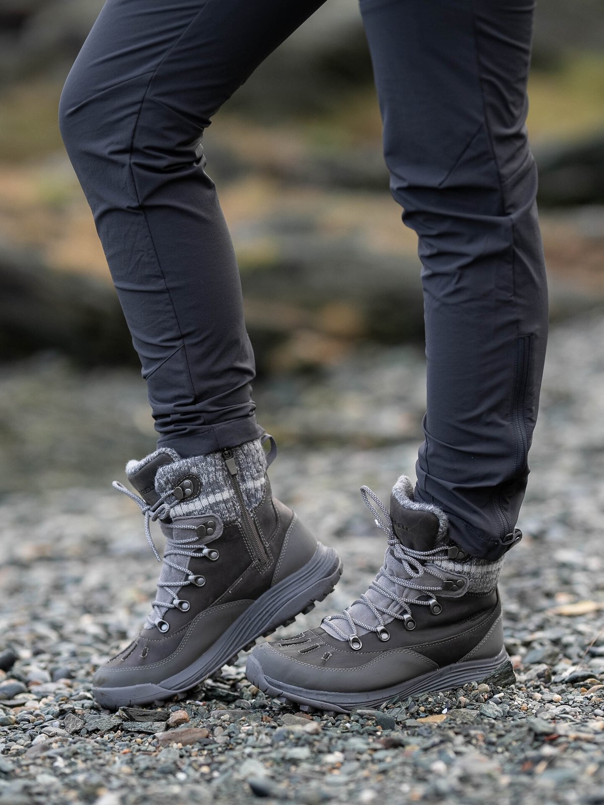 Merrell Siren 4 Thermo Mid Zip Waterproof Charcoal