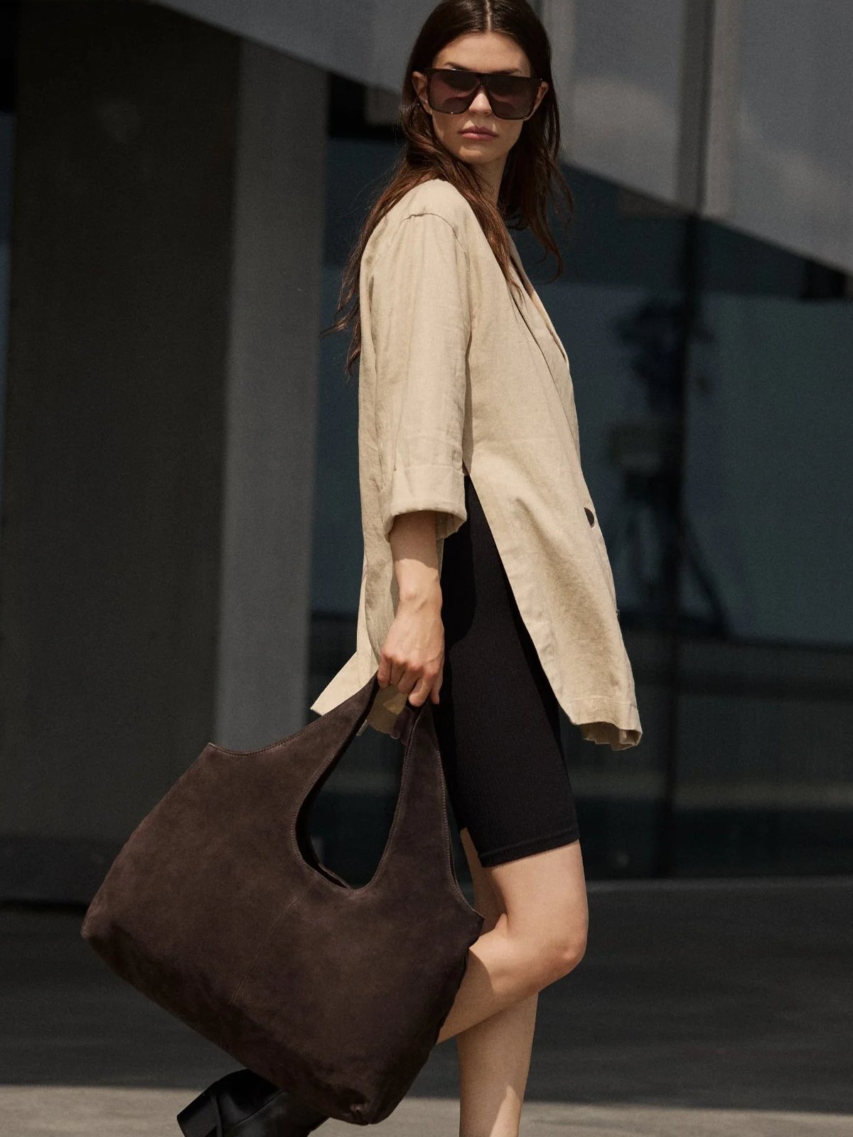 Markberg LaurineMBG Shopper Dark Brown