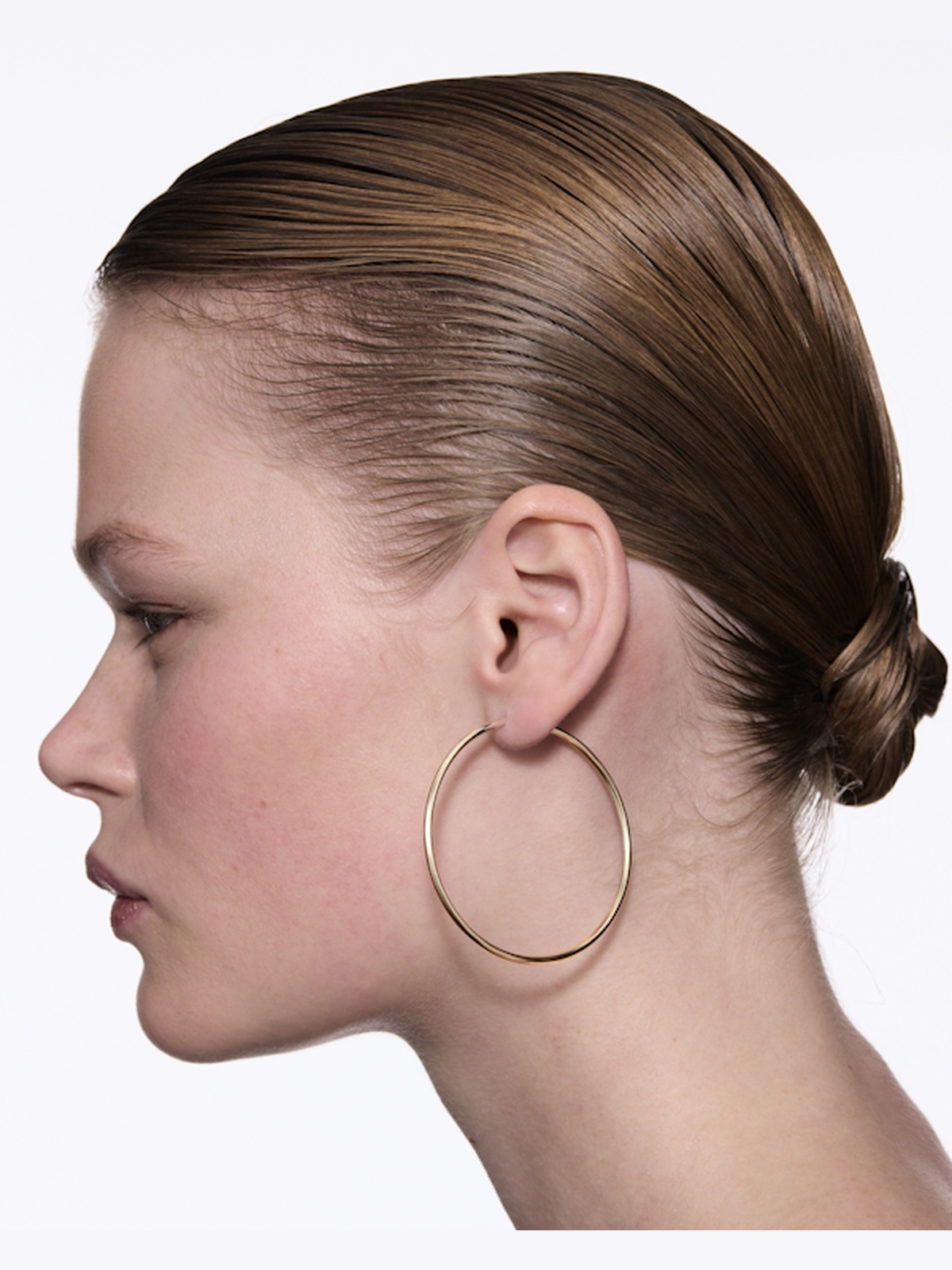 Maria Black Senorita 50 Hoop Gull