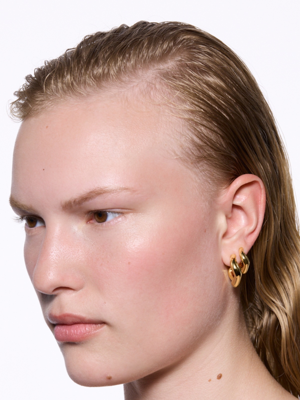 Maria Black Anil Hoop Small Pair Gull