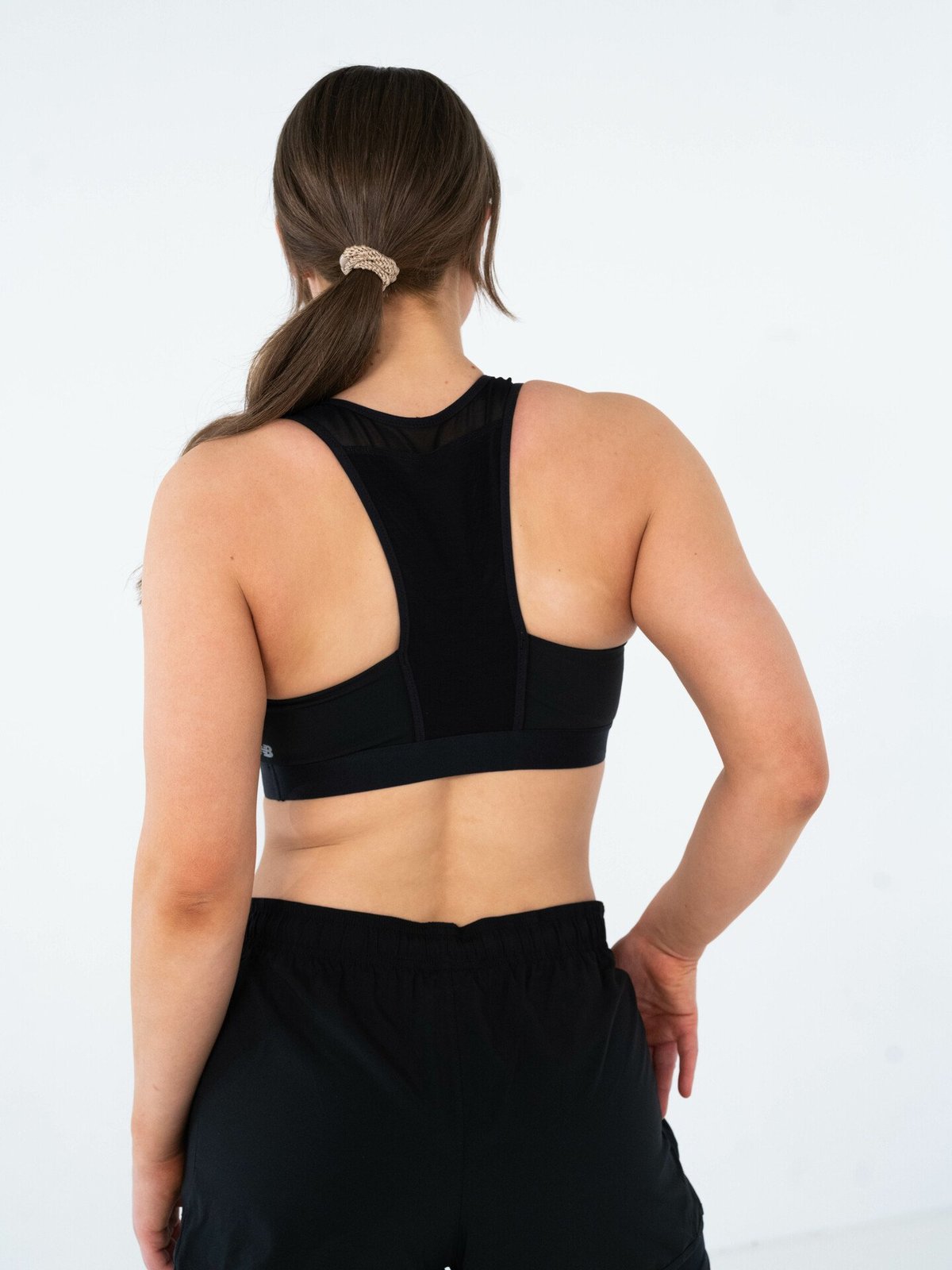 New Balance Medium support Bra Black