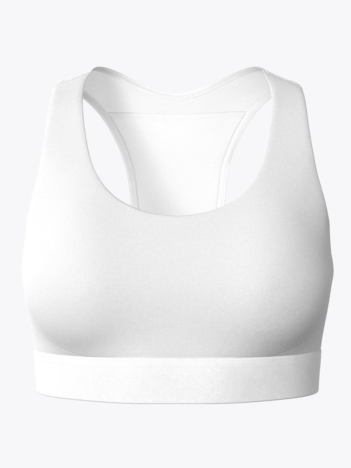 New Balance Medium support Bra White