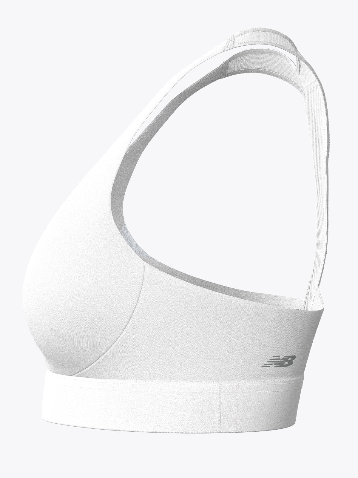 New Balance Medium support Bra White
