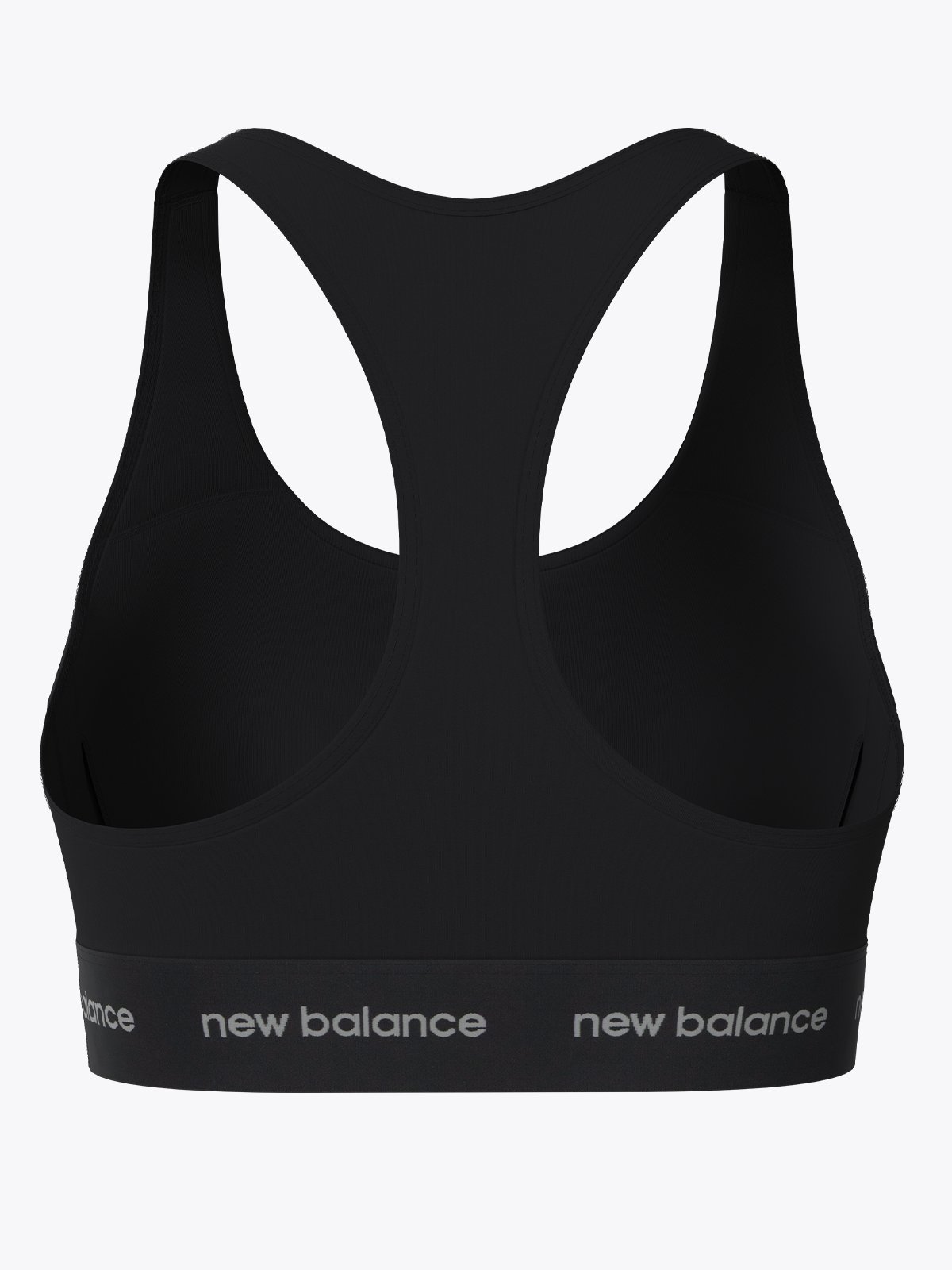 New Balance Sleek Medium support Bra Black