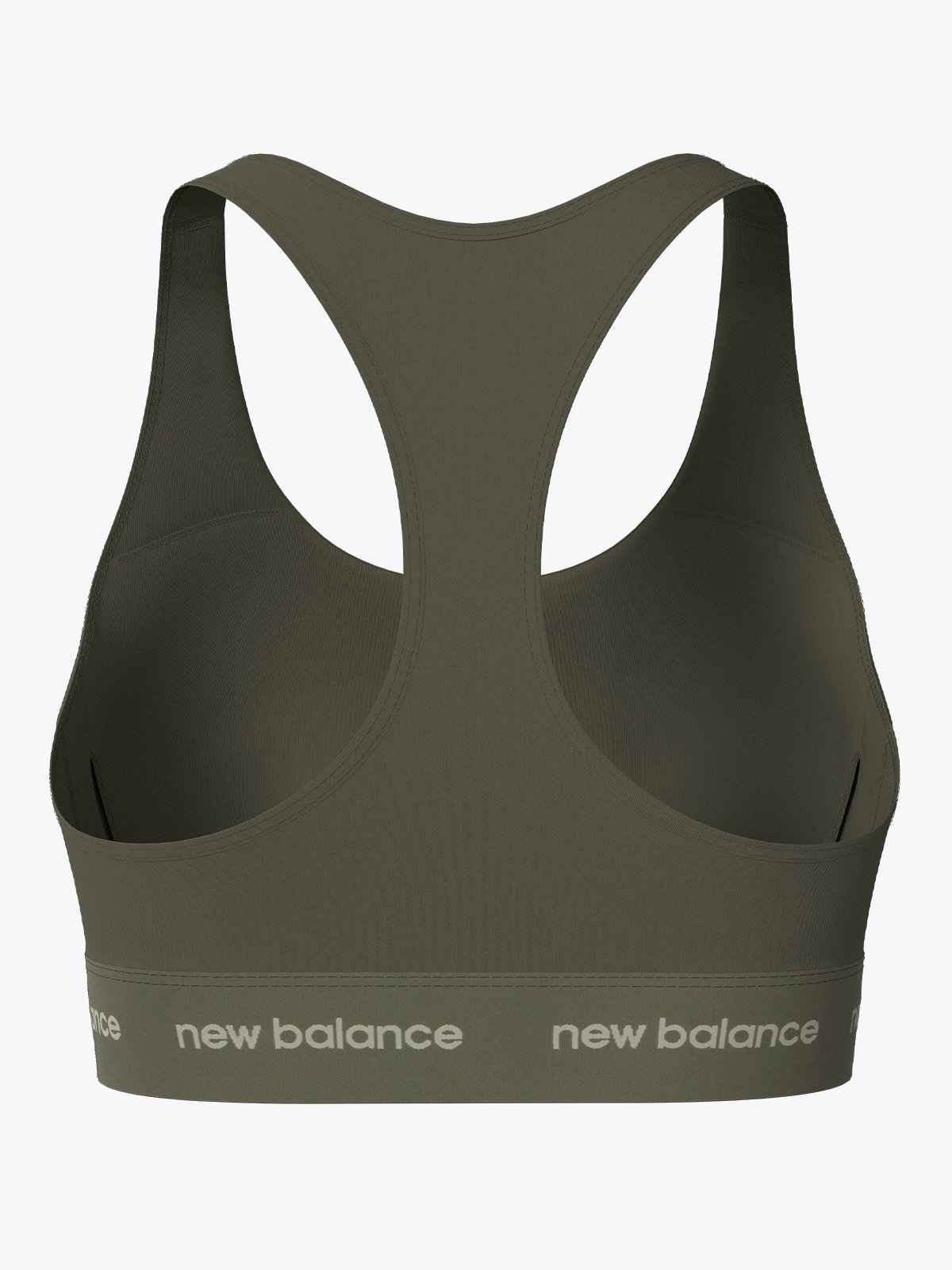 New Balance Sleek Medium support Bra Dark olivine