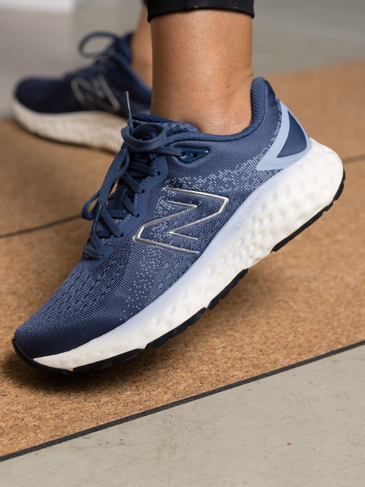 New Balance Evoz V2 Natural Indigo with Light Arctic Grey and Silver Metallic