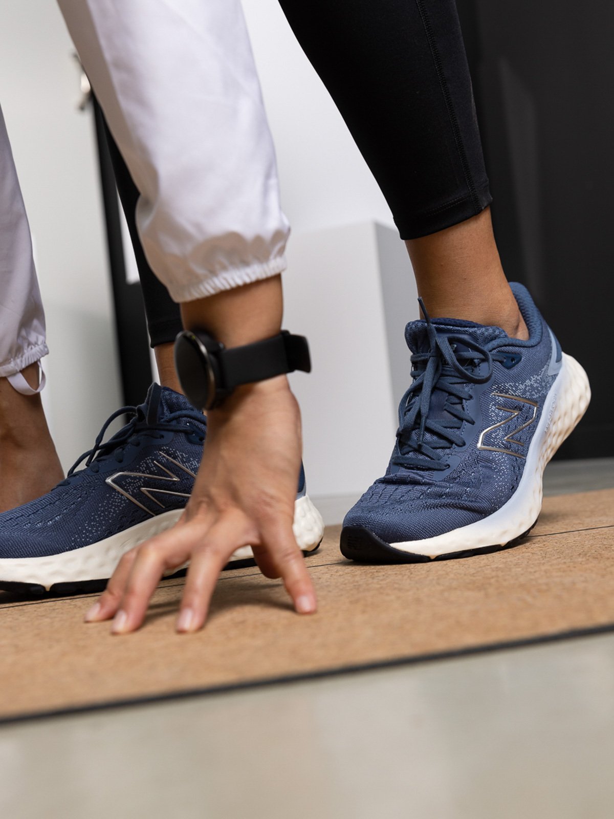 New Balance Evoz V2 Natural Indigo with Light Arctic Grey and Silver Metallic