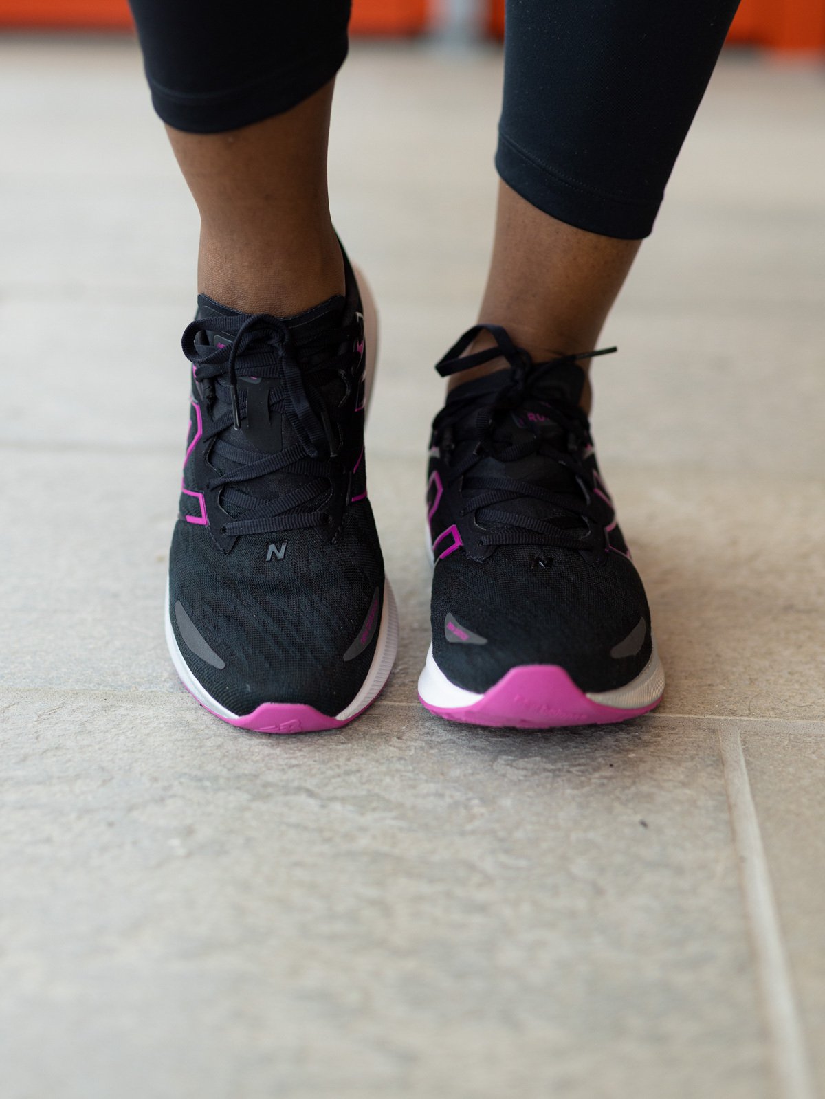 New Balance Propel V3 Black with Magenta Pop