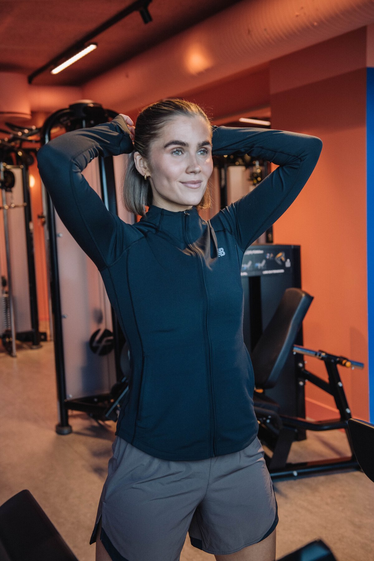 New Balance Harmony Full Zip Black