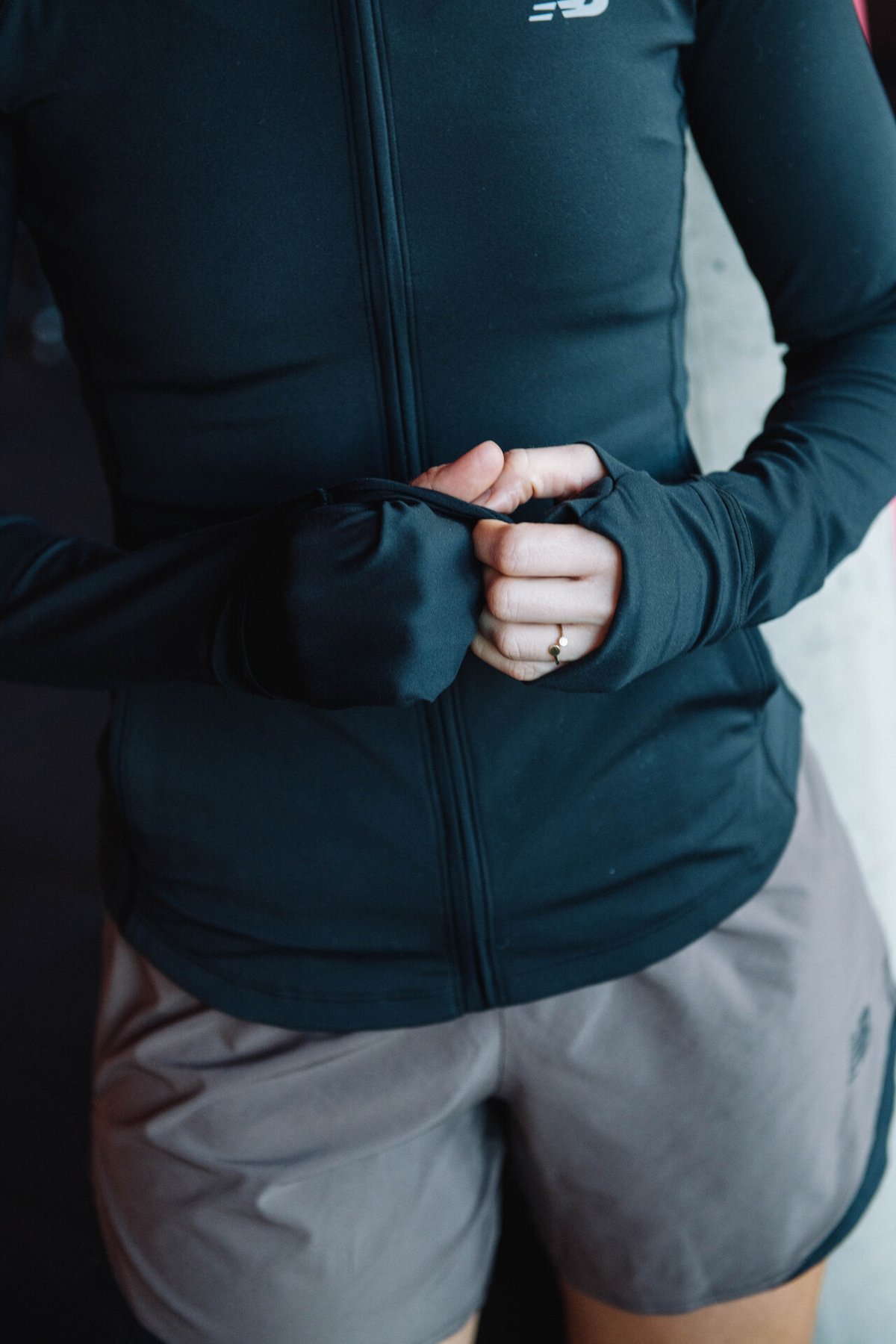 New Balance Harmony Full Zip Black