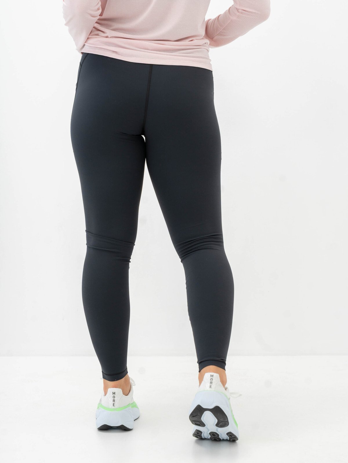 New Balance Sleek Pocket High Rise Legging 27" Black
